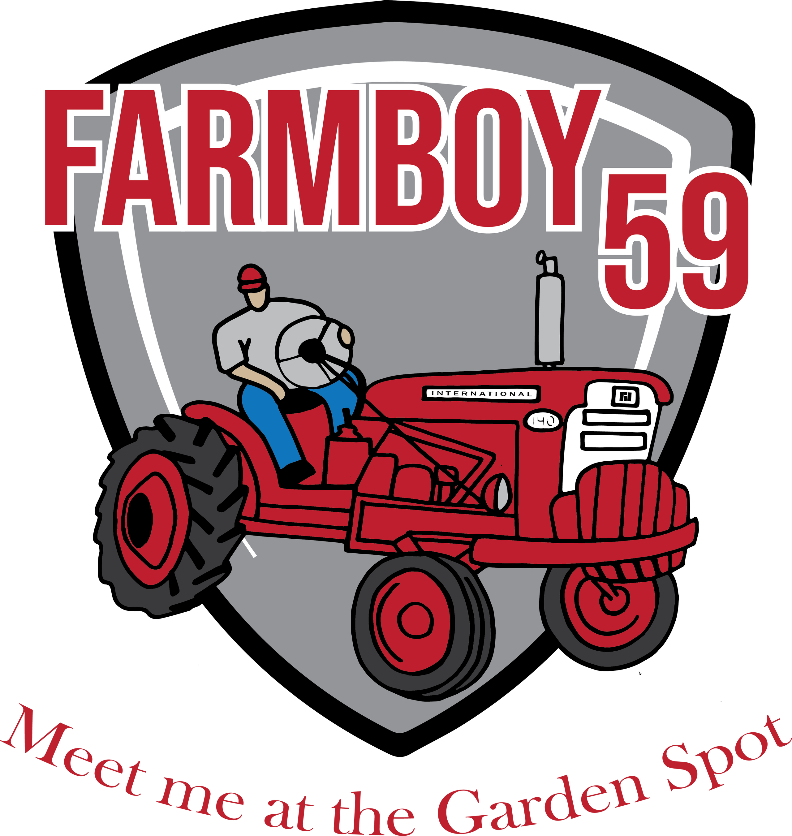 Farmboy 59 sticker farm merch bin